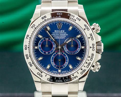 rolex daytona bi metal blue face|Rolex daytona winner price.